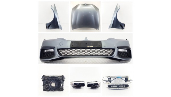 Передняя часть (ноускат) в сборе bmw 5 g30/g31