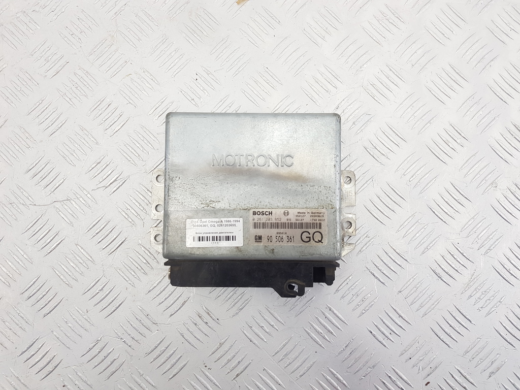 Блок управления двигателем opel omega a, 90506361 | 3468 Блок управления двигателем opel omega a, 90506361 | 3468