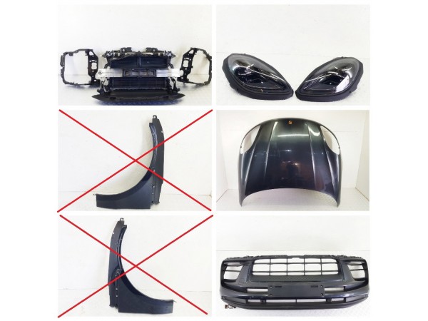 Передняя часть (ноускат) в сборе porsche macan