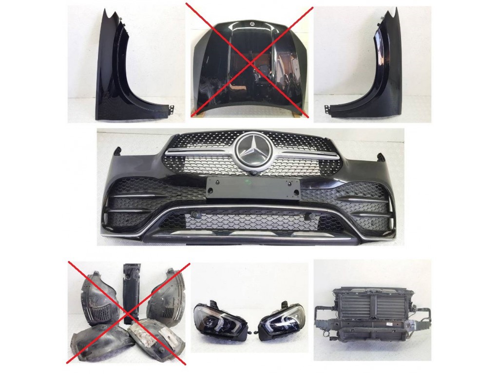 Передняя часть (ноускат) в сборе mercedes gle w167, Array | 101919 Передняя часть (ноускат) в сборе mercedes gle w167, Array | 101919