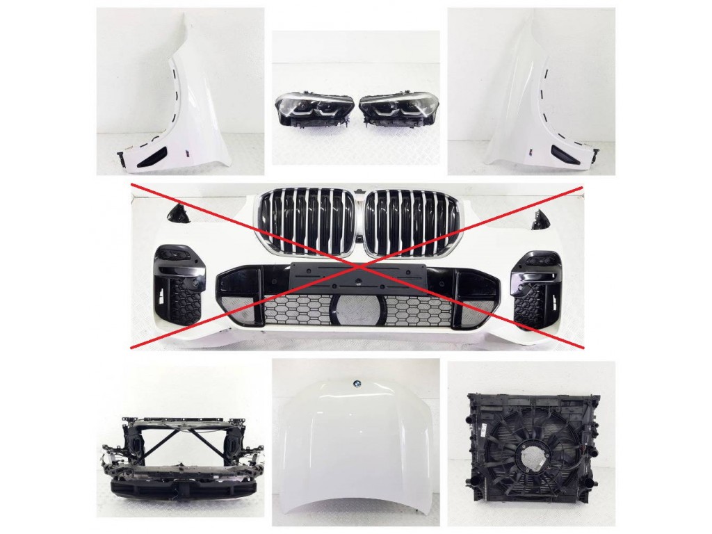 Передняя часть (ноускат) в сборе bmw x5 g05, Array | 107383 Передняя часть (ноускат) в сборе bmw x5 g05, Array | 107383