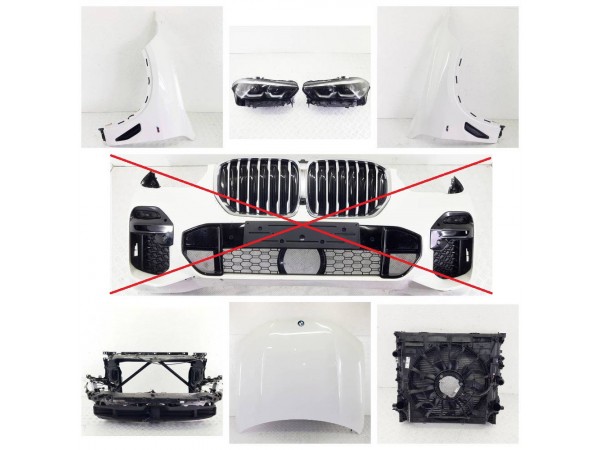 Передняя часть (ноускат) в сборе bmw x5 g05 Передняя часть (ноускат) в сборе bmw x5 g05