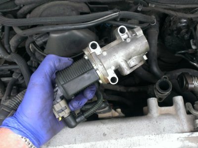 Снятие клапана