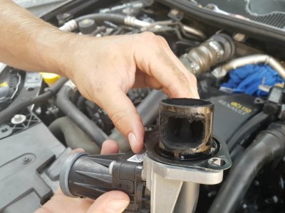 чистка клапана егр